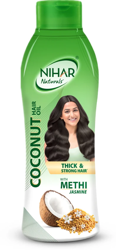 Nihar Coconut With Methi Jasmine Hair Oil 400 ml