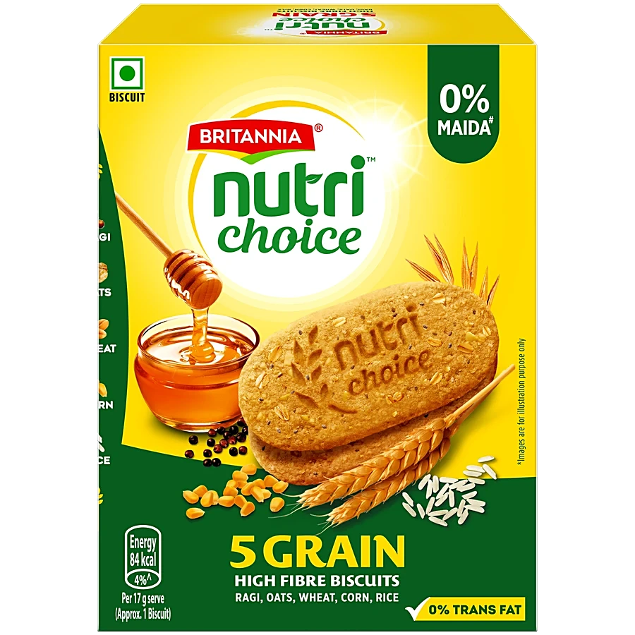 Britannia Nutri Choice 5 Grain (Mrp 65/-)