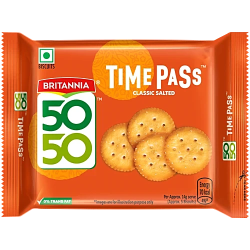 Britannia Time Pass Salted (Mrp 25/-)