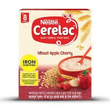Cerelac Wheat Apple Cherry (8-24 Months)