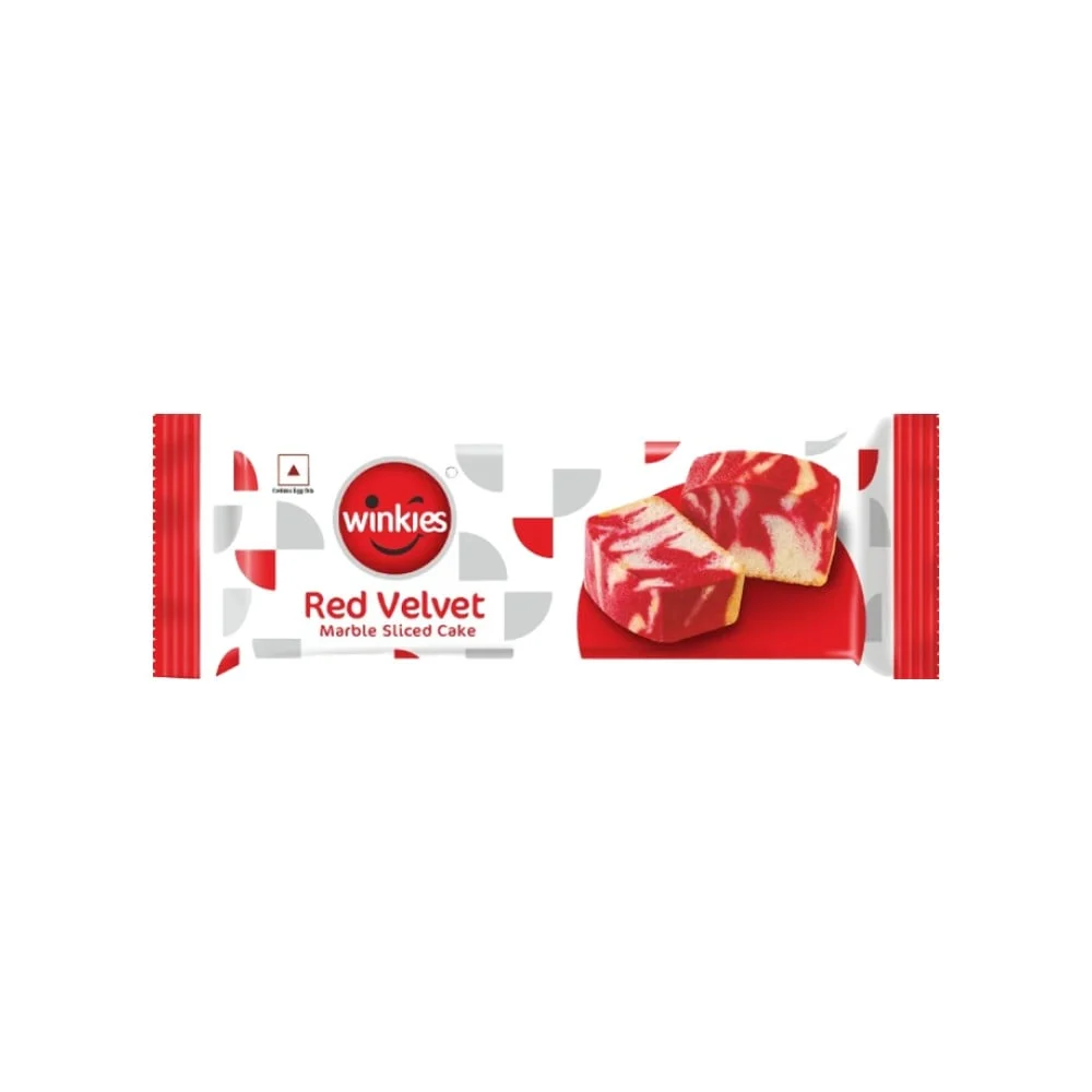 Winkies Red Velvet Cake Sliced