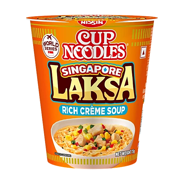 Nissin Singapore Laksa Cup Noodles 75 G