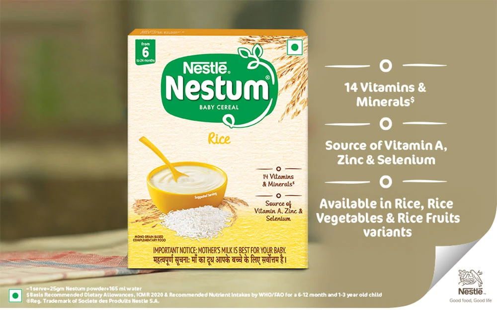 Nestum Rice Stage 1