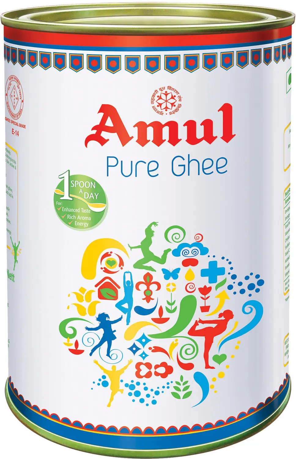 Amul Pure Ghee Tin 5 Ltr