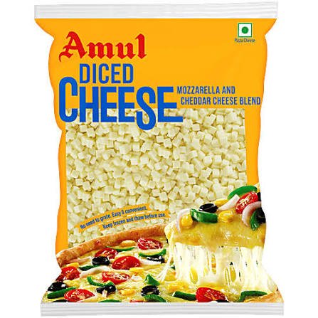 Amul Dice Mozzarella Cheese Blend 200 g