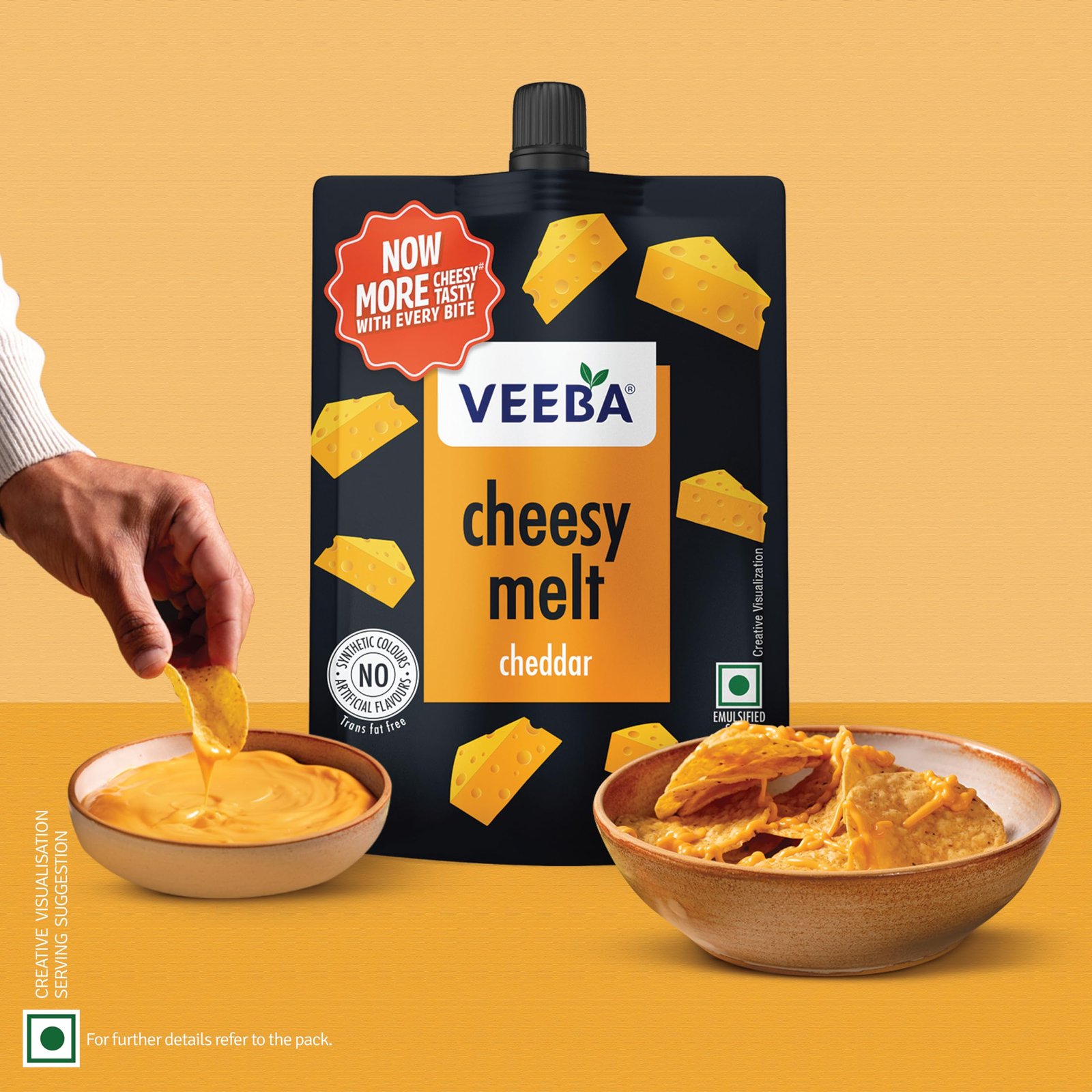 Veeba Cheesy Melt Cheddar 200 g