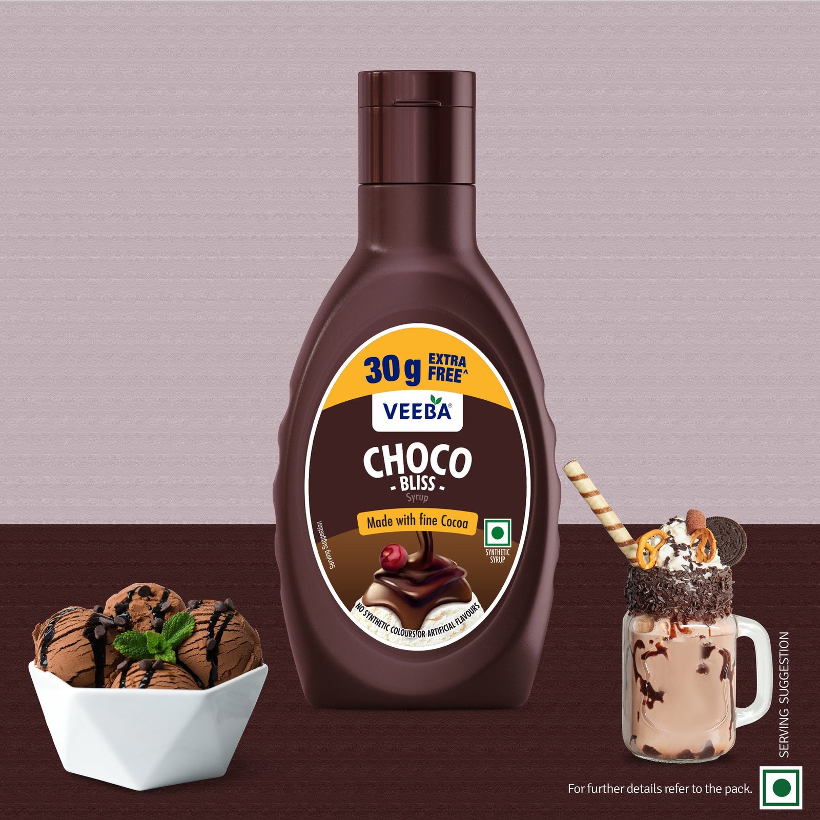Veeba Choco Bliss Syrup 230 g