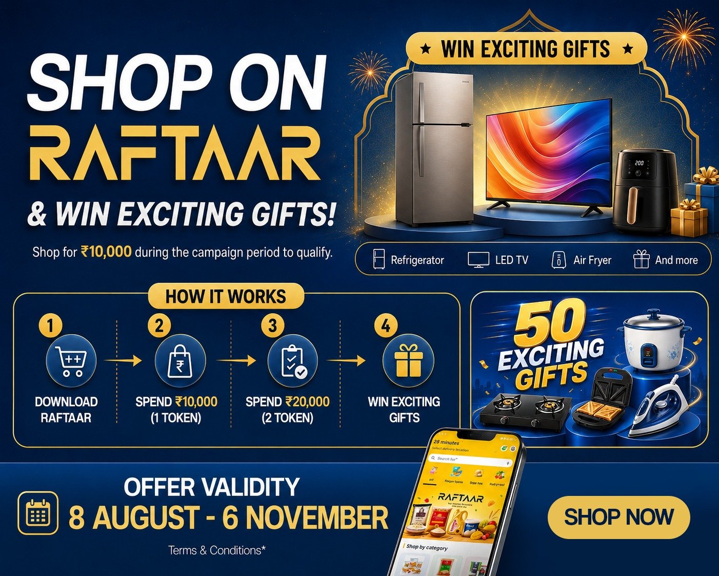 Raftaar offer