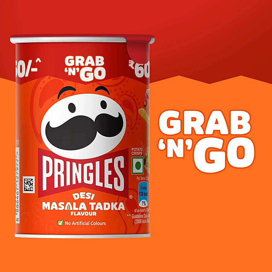 Pringles Desi Masala Tadka Flavour Potato Chips 40 g
