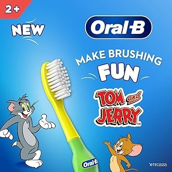 Oral-B Tom & Jerry Toothbrush (Mrp 35/-)
