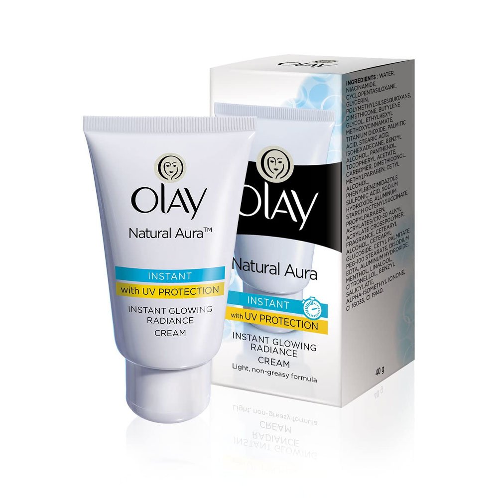 Olay Natural Aura Instant Glowing Radiance Cream 40 gm