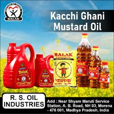 Balak Kachi Ghani Mustard Oil Bottel 500 Ml