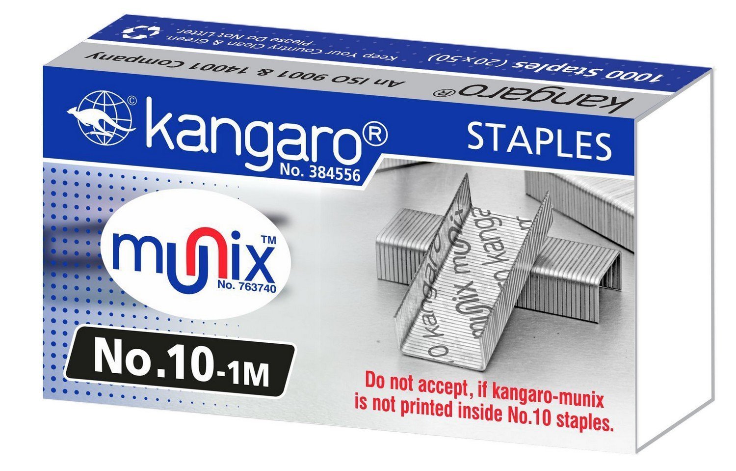 Kangaro Stapler Pin No 10