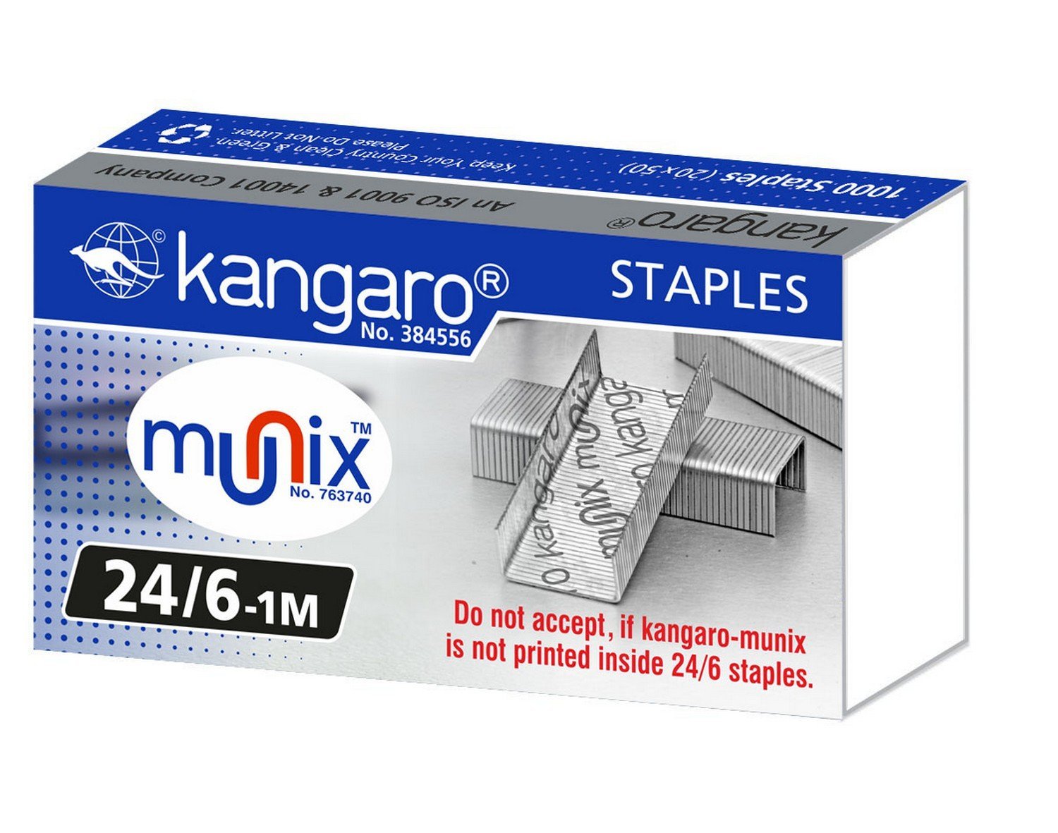 Kangaro Stapler Pin 24/6