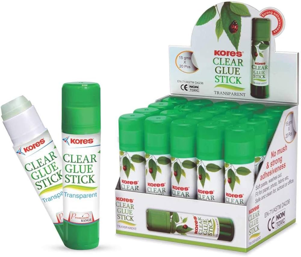 Kores Clear Glue Stick