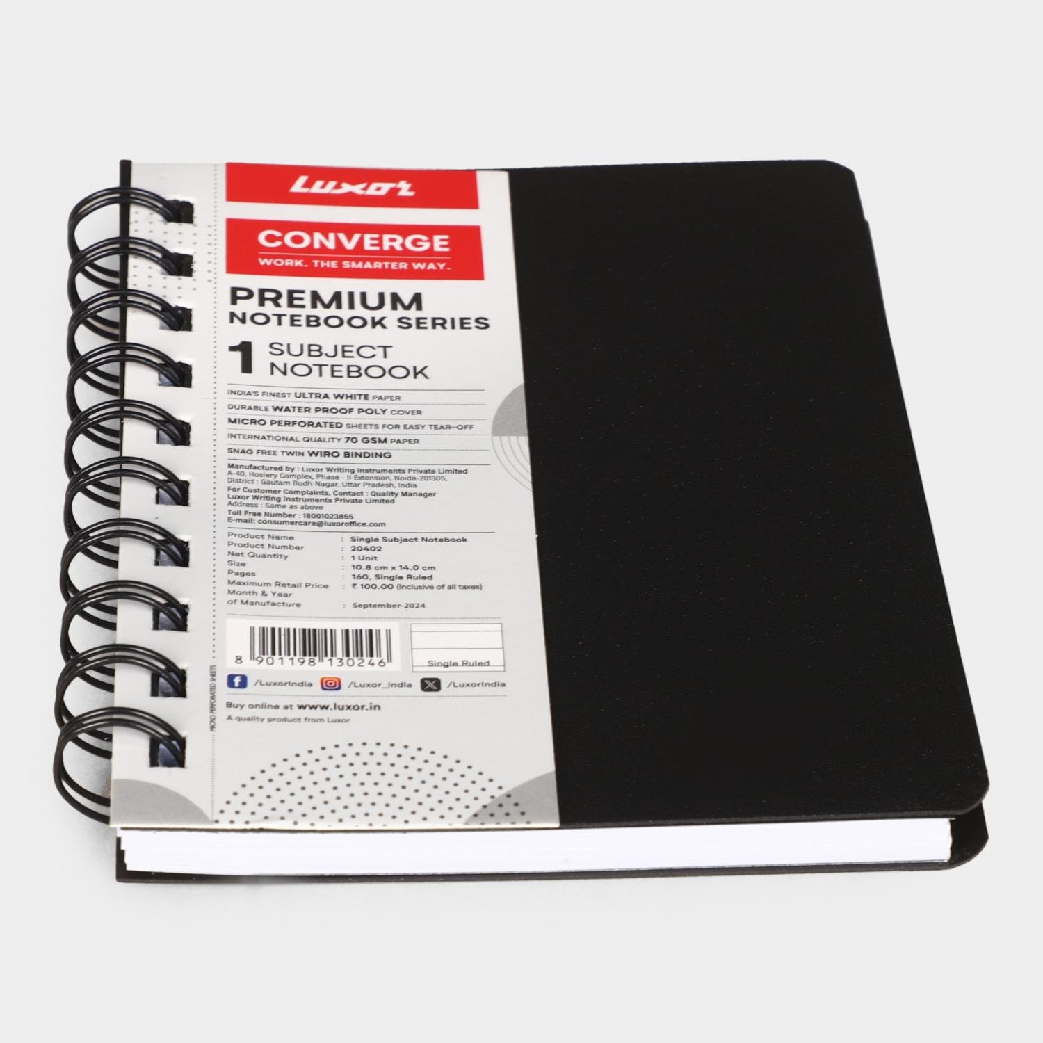 Luxor Note Book (1 Subject)