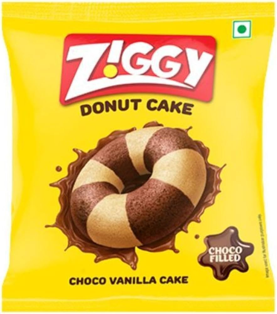 Ziggy Donut Cake Choco Vanilla