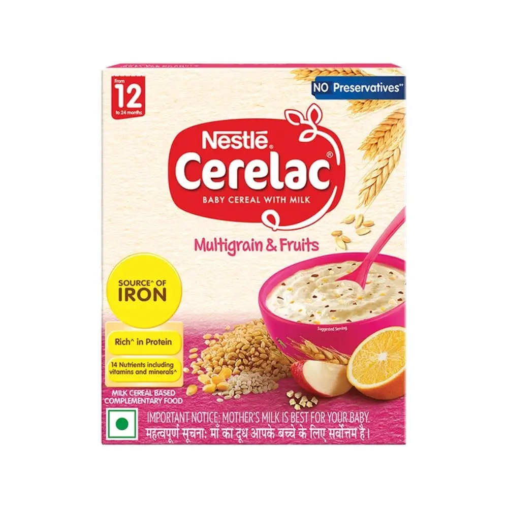 Cerelac Multigrain & Fruits (12-24 Months)