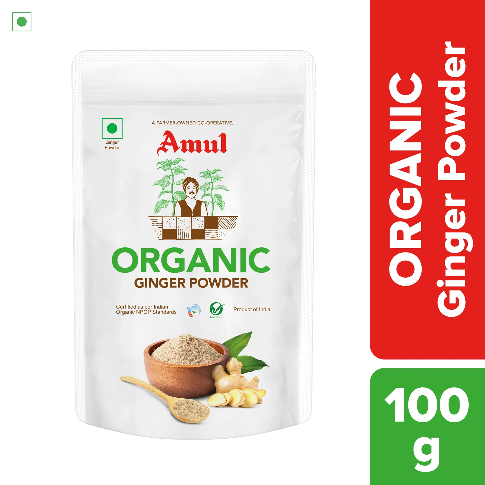 Amul Organic Ginger Powder 100 g
