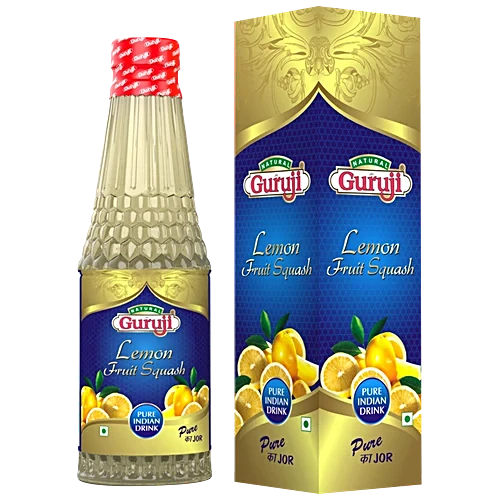 Guruji Lemon Fruit Sharbat 1 ltr