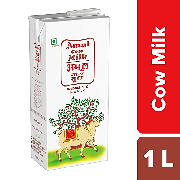 Amul Cow Milk 1 Ltr