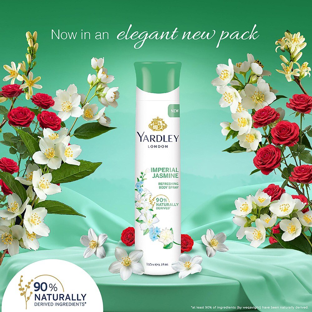 Yardley Imperial Jasmine  Refreshing Body Spray