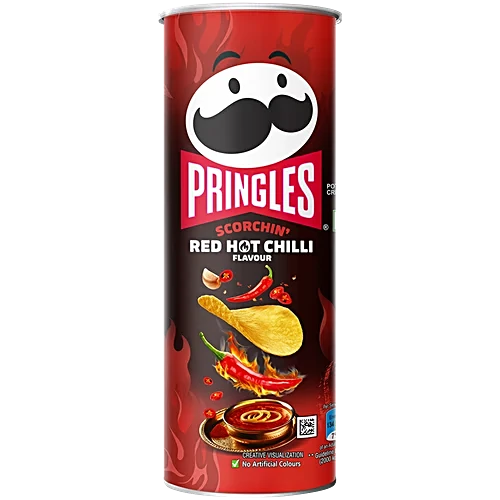 Pringles Scorchin Red Hot Chilli 102 g