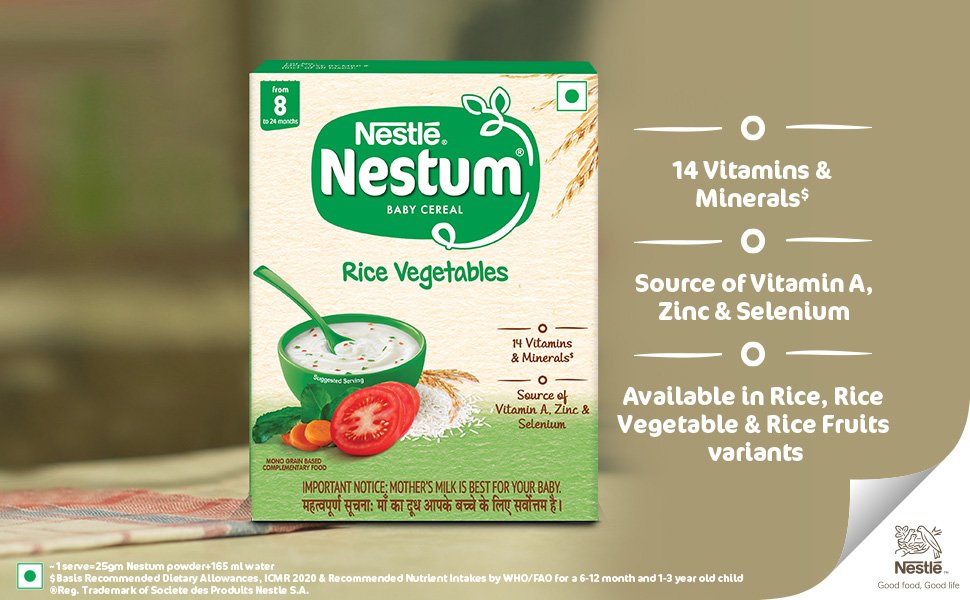 Nestum Rice & Vegetables Stage 2