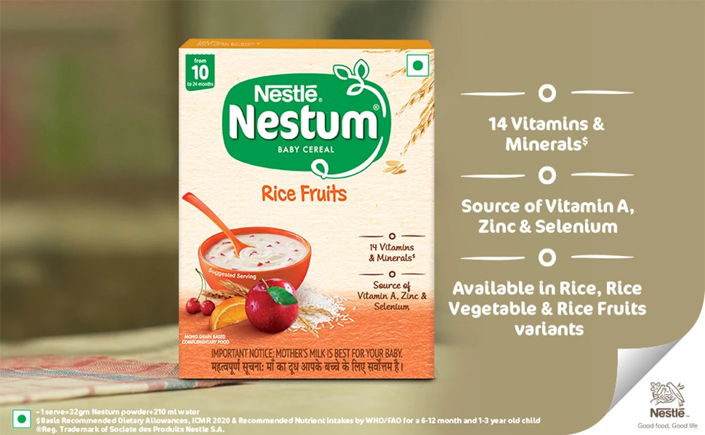 Nestum Rice & Fruit Stage 3