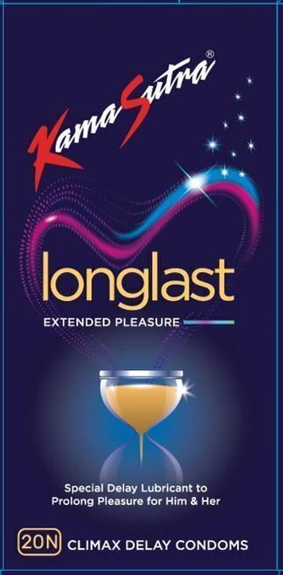 Kamasutra Longlast Climax Delay Condoms
