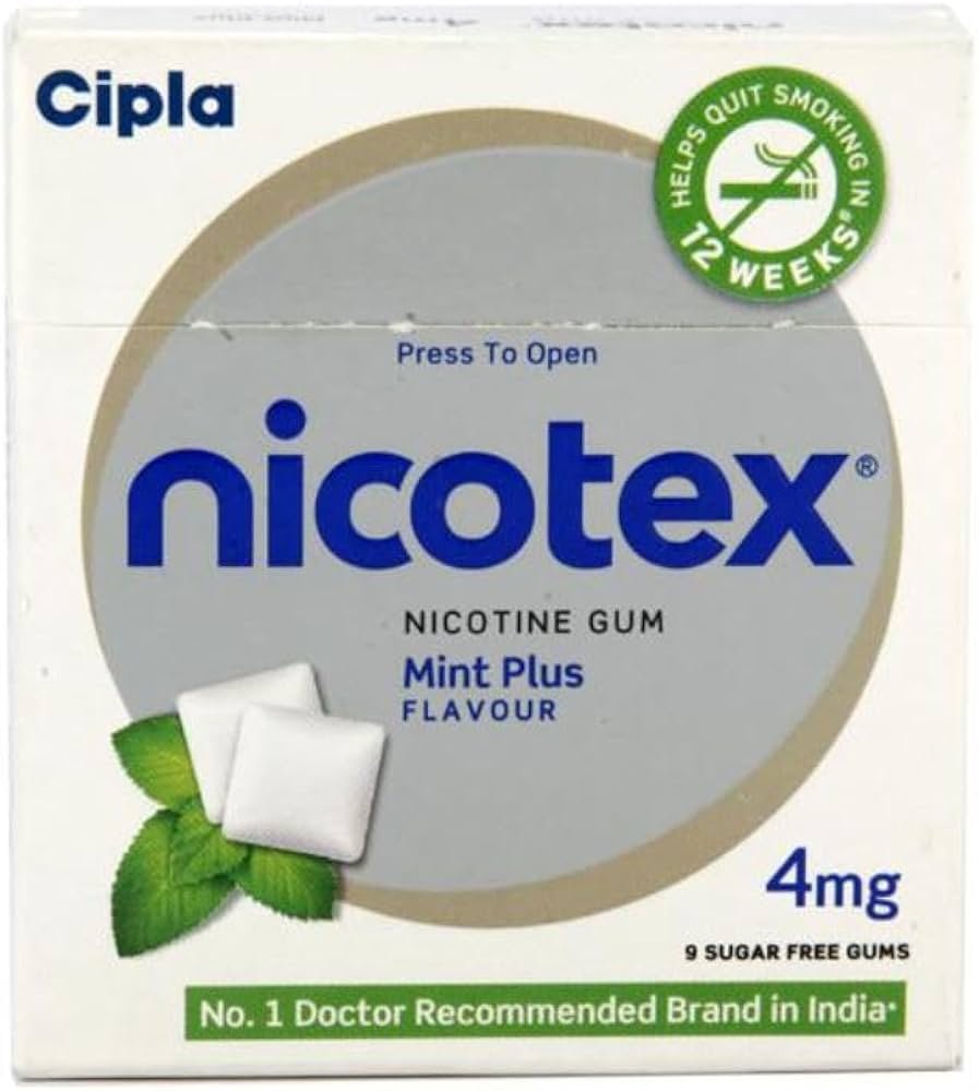 Nicotex Gums Mint Plus 4 mg