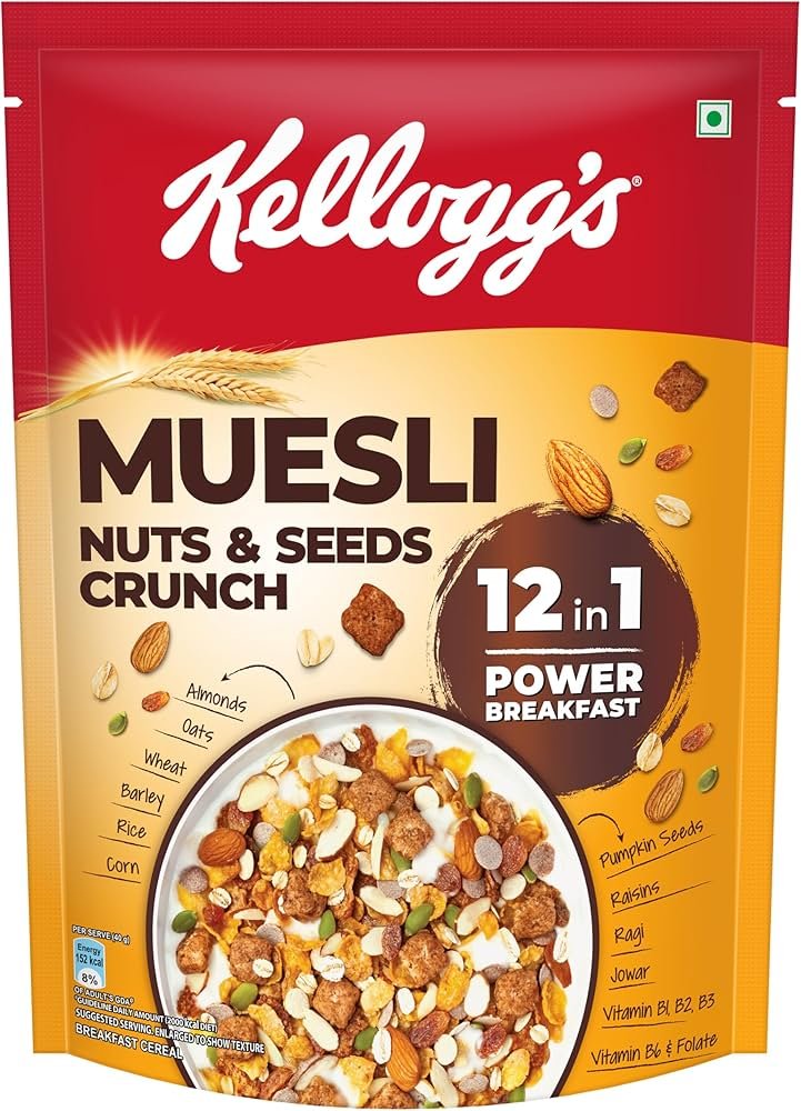 Kellogg's Muesli Nuts & Seeds Crunch 240 g