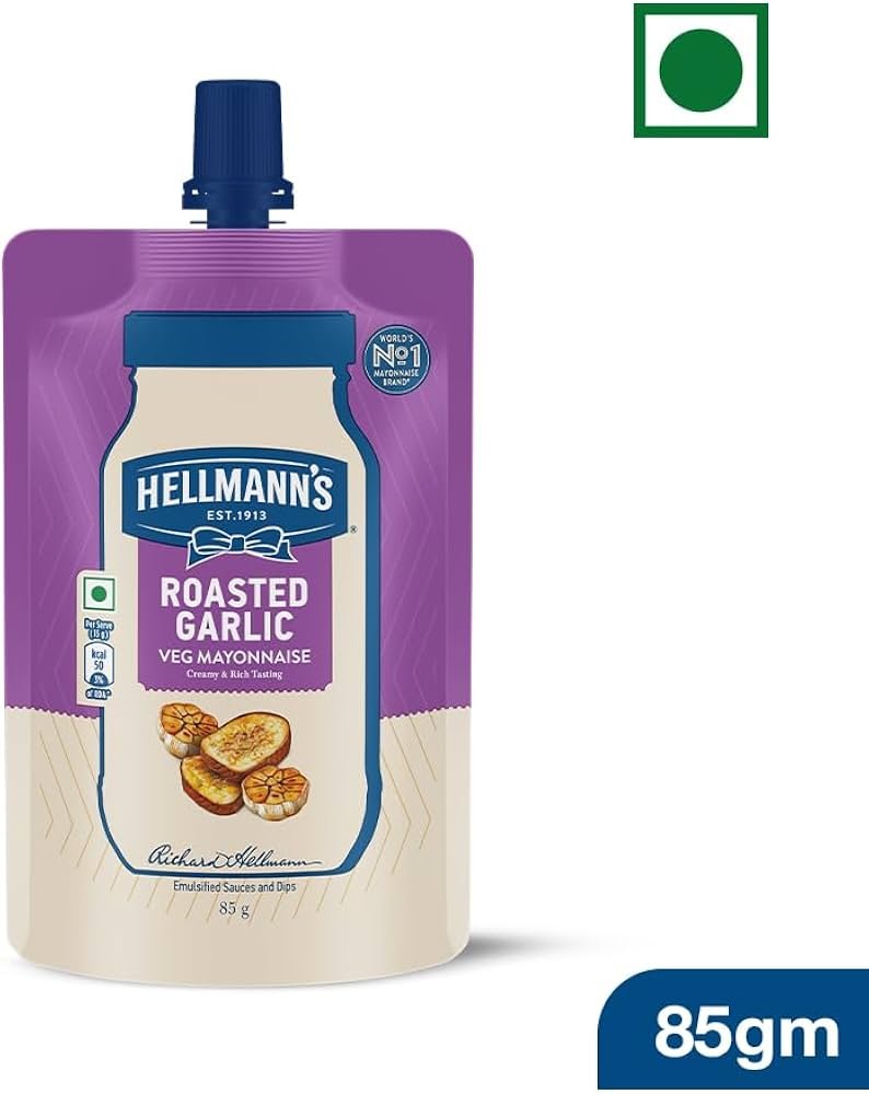 Hellmann's Mayo Roasted Garlic 85 gm
