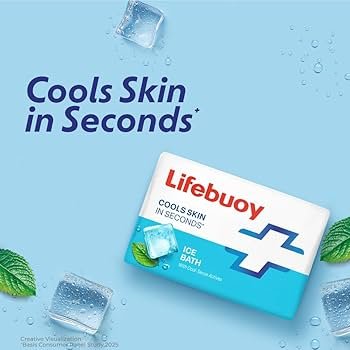 Lifebuoy Ice Bath Soap (Set of 5)