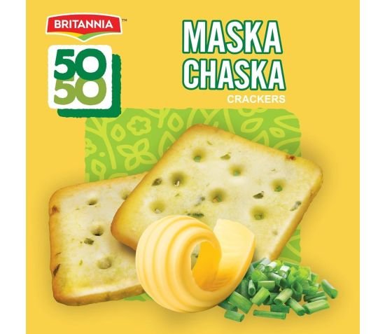 Britannia 50 50 Maska Chaska (Mrp 30/-)
