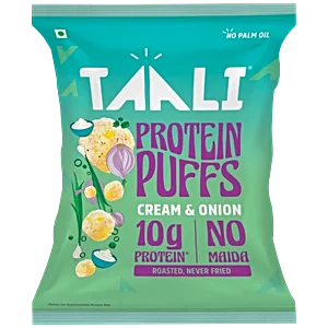 Taali Protein Puffs Cream & Onion
