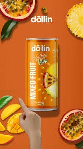 Dolin Mix Fruit Juice with Pulp
