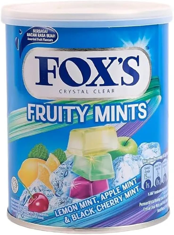 Fox's Fruity Mints Candy (Tin Pack) (Imported)