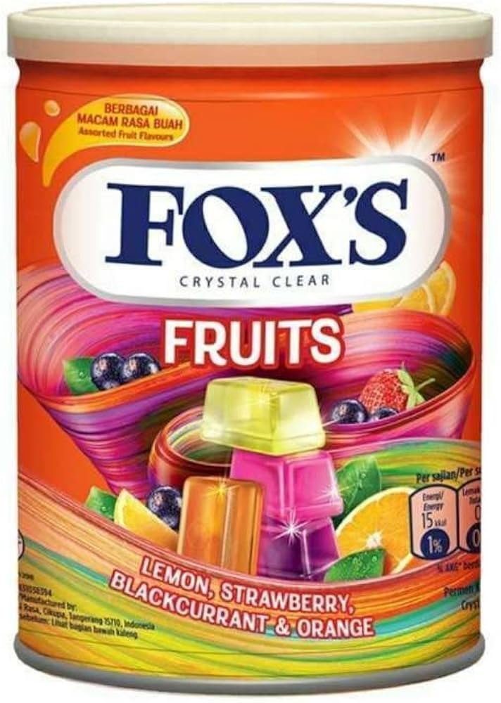 Fox's Fruit Candy (Tin Pack) (Imported)