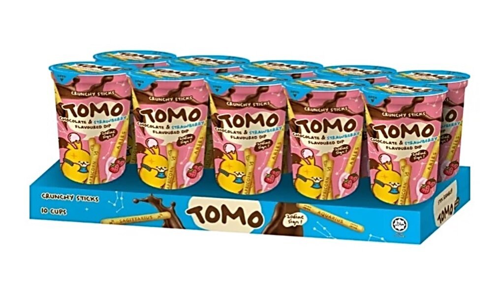 Tomo Crunchy Sticks (Chocolate & Strawberry) (Imported)