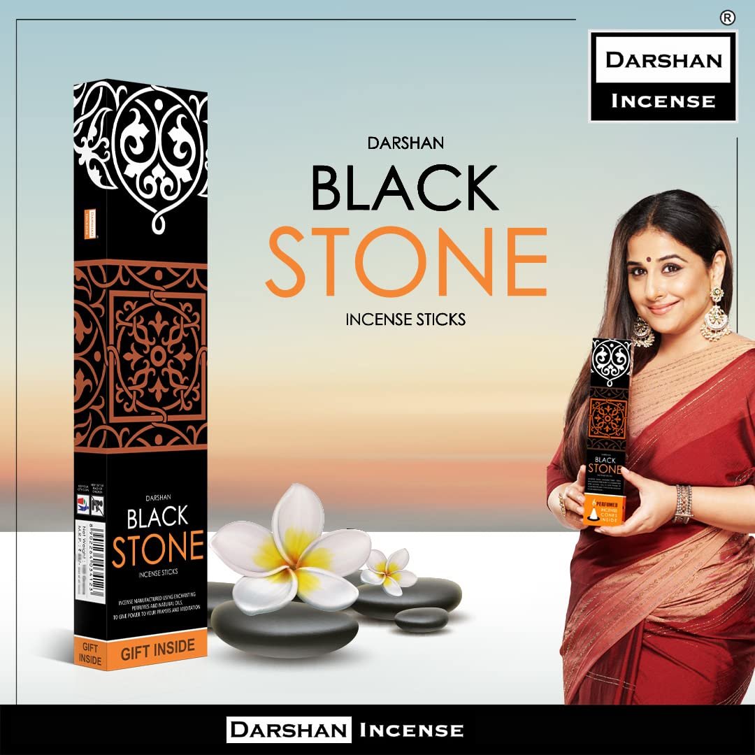 Darshan Black Stone Agarbati (Mrp 25/-)