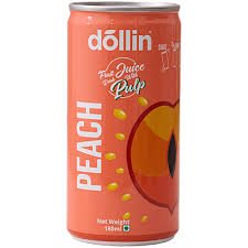 Dolin Peach Fruit Juice with Pulp