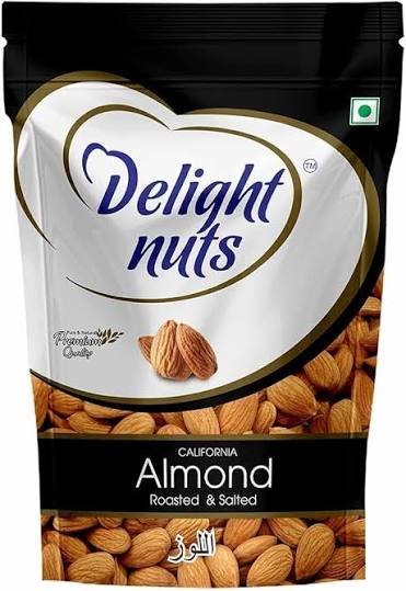 Delight Nuts Almonds Roasted & Salted 80 g