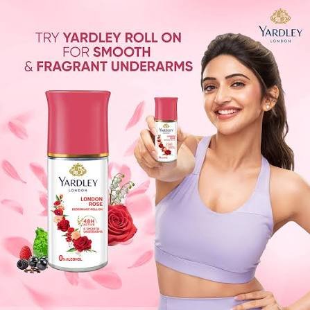 Yardley London Rose Deodorant Roll-On