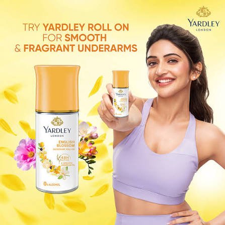 Yardley English Blossom Deodorant Roll-On