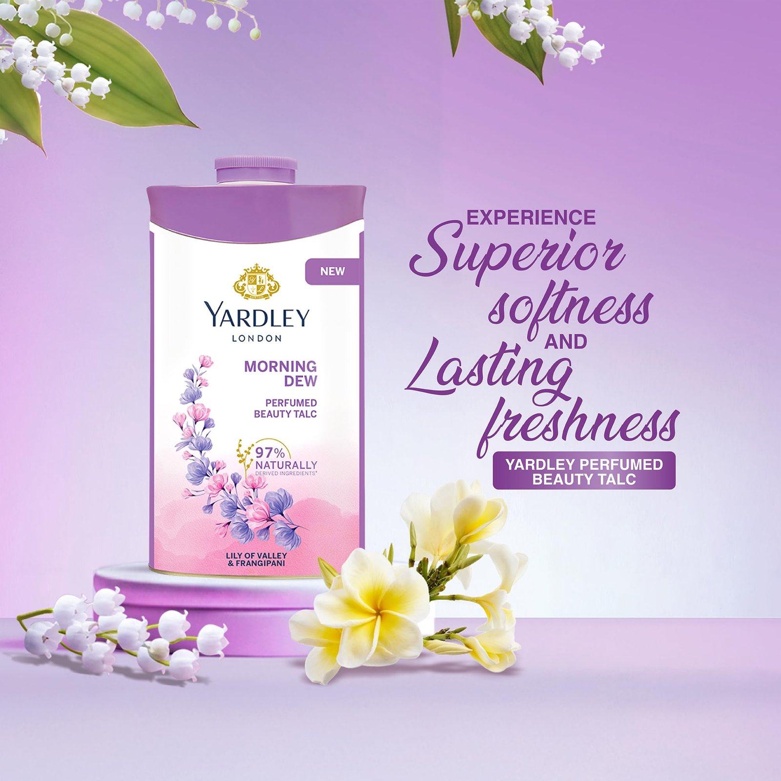 Yardley Morning Dew Beauty Talc 50 g