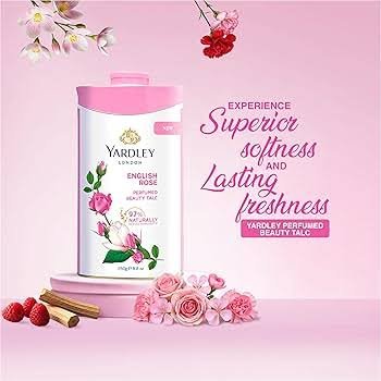 Yardley English Rose Beauty Talc 50 g