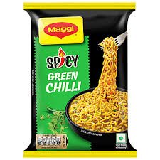 Maggi Spicy Green Chilli Noodles