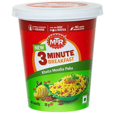 MTR Poha - 3 Minute Breakfast