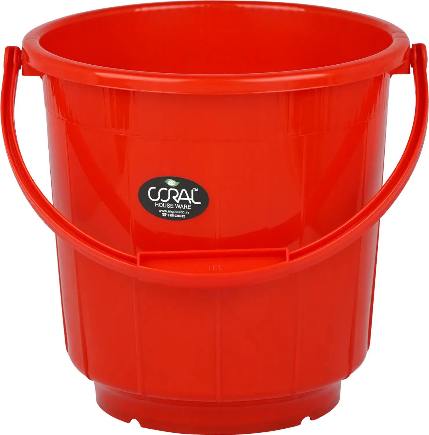 SPL Round Bathroom Bucket With Handle 17 Ltr